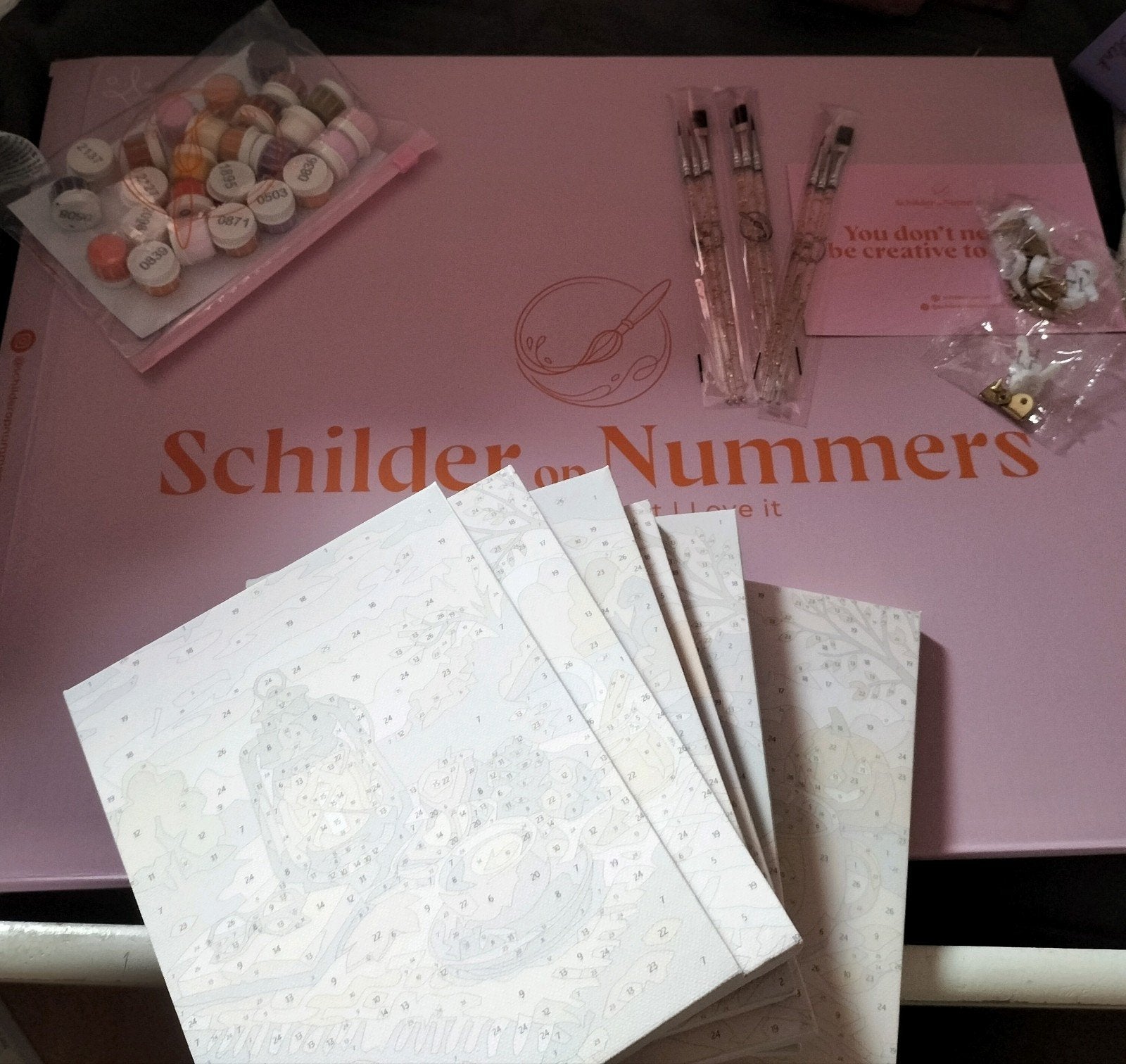 Schilderen op nummer - Nieuw en compleet, Ophalen, Nieuw, Schilderen op nummer