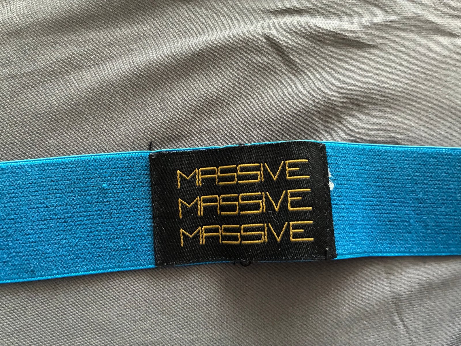 Massive Jockstrap - Blauw/Zwart (M), Kleding | Heren, Ophalen of Verzenden, Blauw, Overige typen