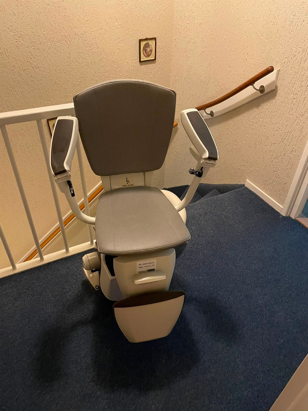 traplift, Ophalen