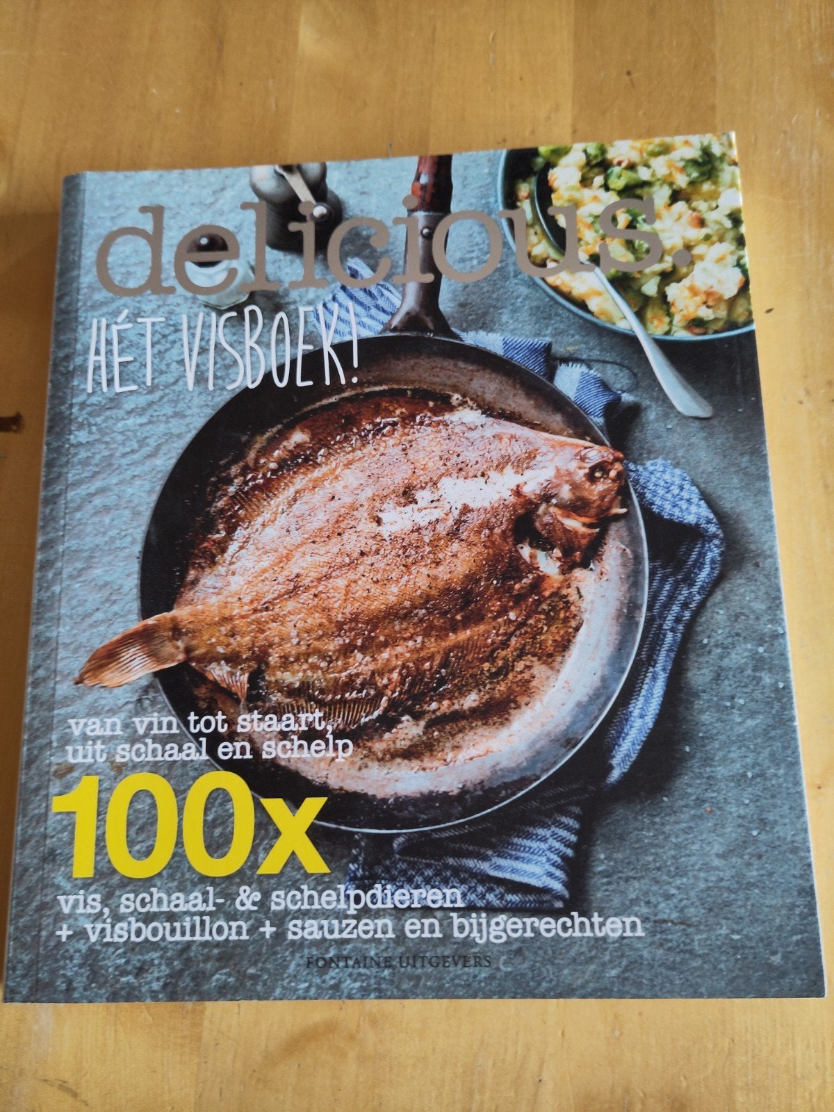 delicious. magazine - Hét visboek!, Zo goed als nieuw, Delicious. magazine, Ophalen, Italië