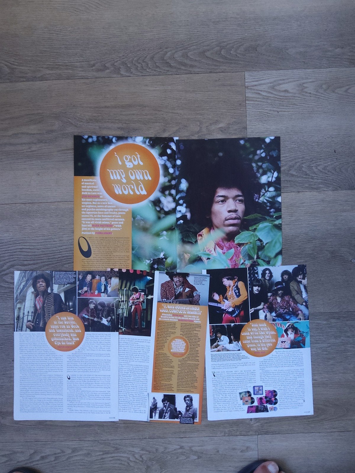 Jimi Hendrix, Ophalen of Verzenden, Zo goed als nieuw, Boek, Tijdschrift of Artikel