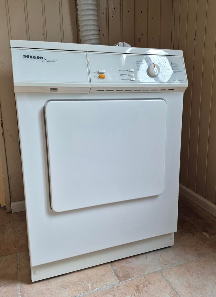 Miele Azora Luchtafvoerdroger - Betrouwbaar en Efficiënt, 6 tot 8 kg, Gebruikt, Luchtafvoer, Ophalen of Verzenden