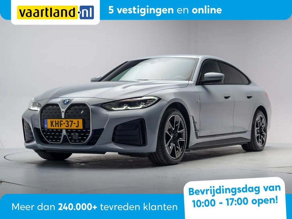 BMW i4 eDrive40 M-Sport shadow 84 kWh 3-Fase [ Leder Stoelve, Auto's, BMW, 0 cilinders, Gebruikt, Adaptive Cruise Control, Leder
