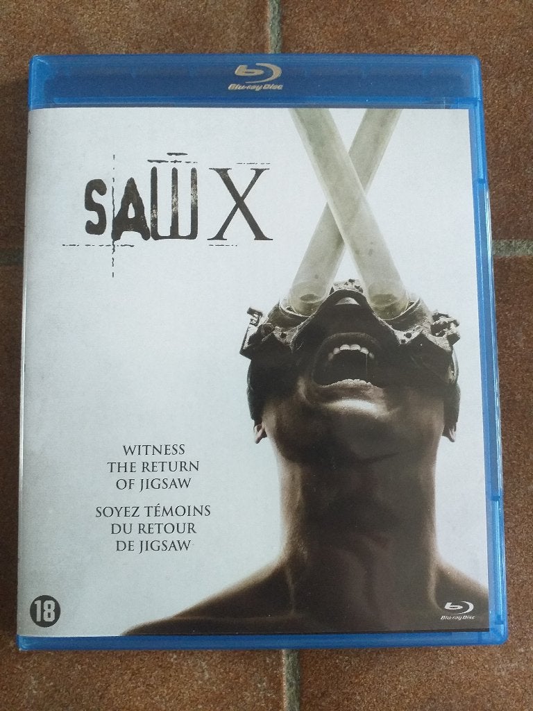 Saw X Bluray, Engels, Nederlands, Film, Ophalen of Verzenden