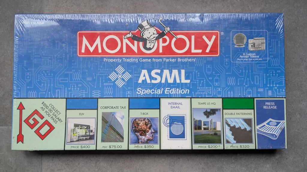 NIEUWE Gesealde Monopoly ASML, Monopolie, Vijf spelers of meer, Ophalen of Verzenden, Nieuw, Monopoly