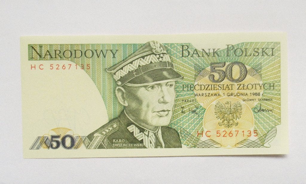 Polen 50 Zlotych 1988, Verzenden, Polen