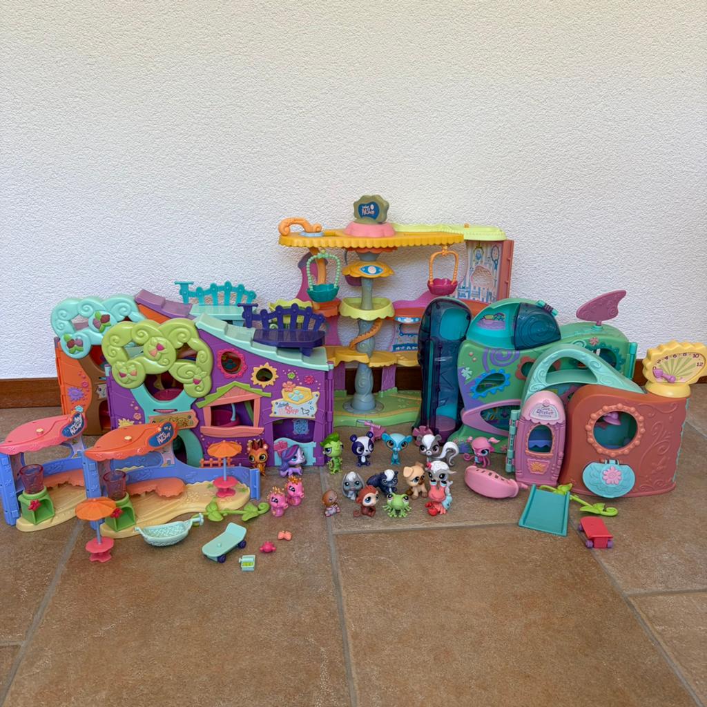 Littlest Pet Shop verzameling diertjes + huizen, Kinderen en Baby's, Speelgoed | My Little Pony, Ophalen of Verzenden, Gebruikt