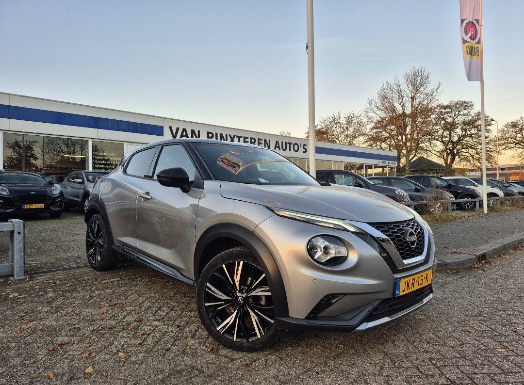 Nissan Juke 1.0 DIG-T N-Design (7X OP VOORRAAD!) (bj 2023), Auto's, Voorwielaandrijving, 12 maanden, Stof, Euro 6