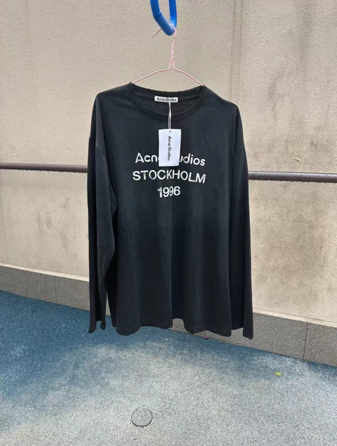 Acne Studios Stockholm 1996 T-shirt Maat M, Ophalen of Verzenden, Zo goed als nieuw, Maat 48/50 (M), Zwart