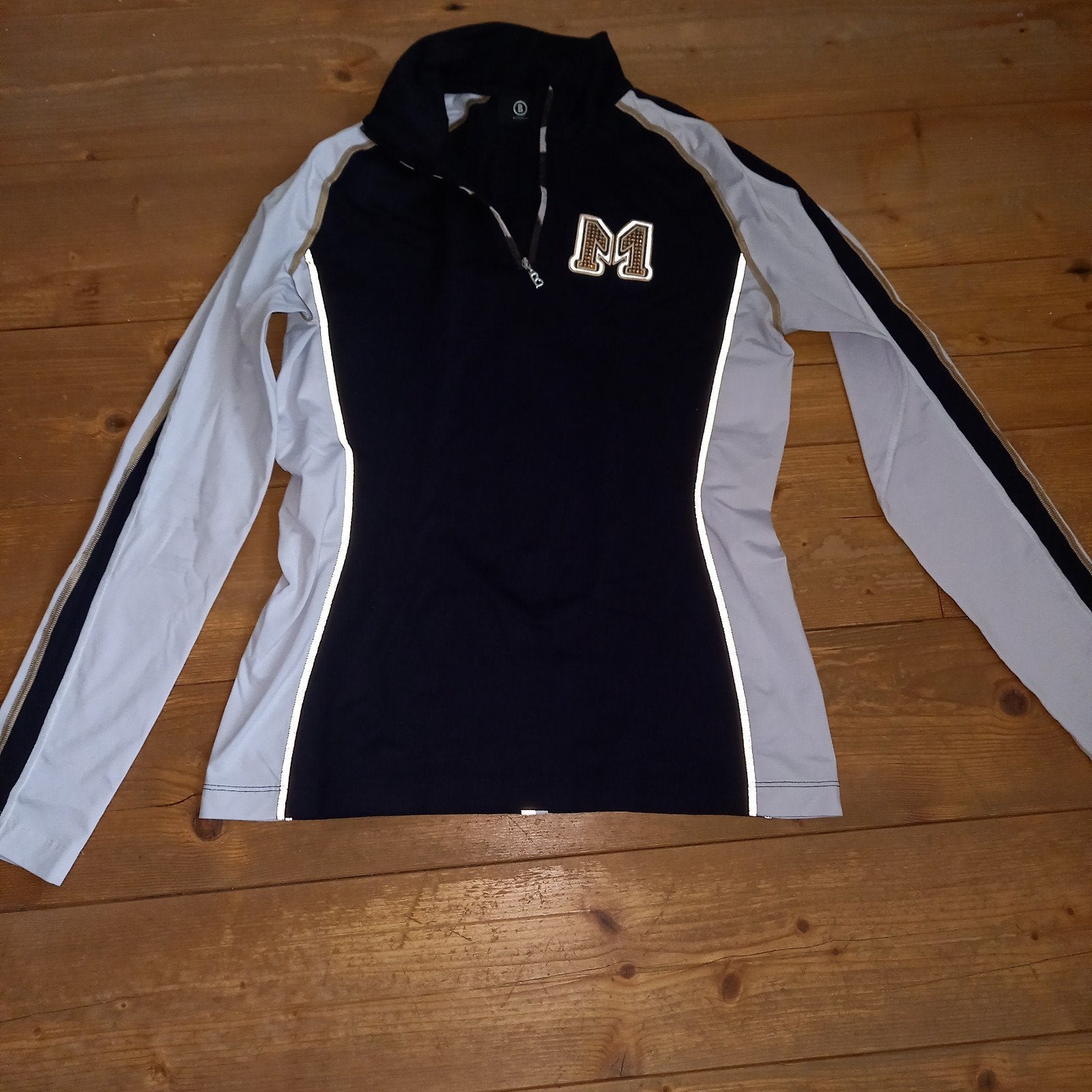 Bogner thermoshirt M, Maat 38/40 (M), Verzenden, Zwart, Zo goed als nieuw