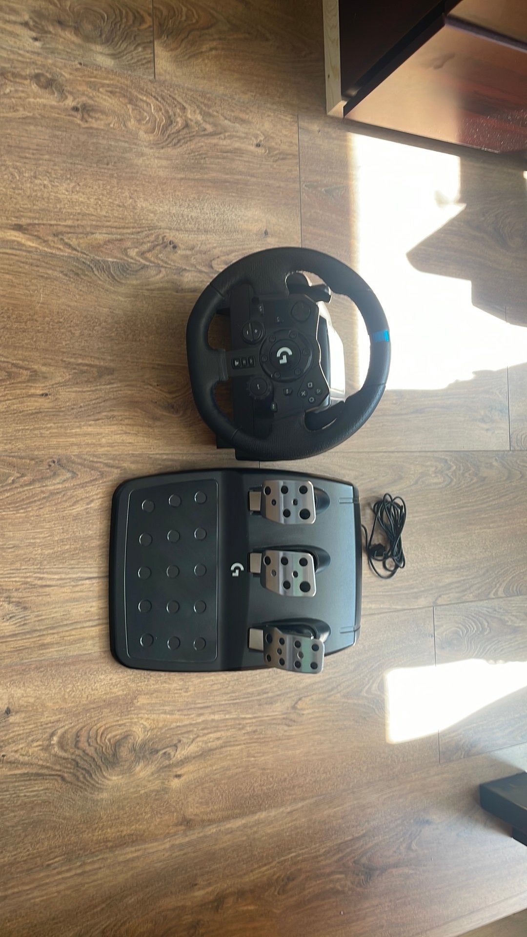 Logitech G923 Racing Wheel + Pedalen, Ophalen, Racestuur, Force feedback, PlayStation