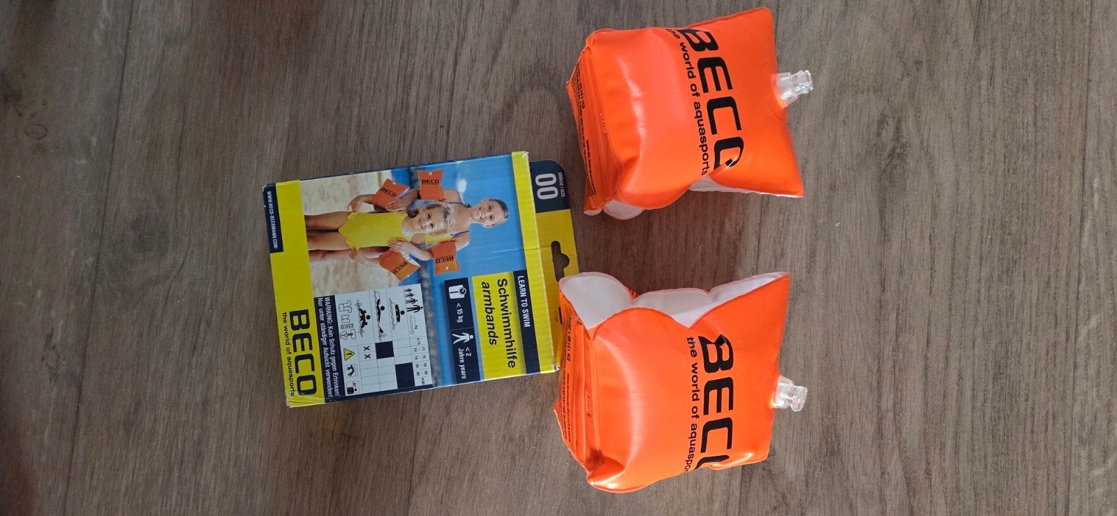 Zwembandjes Beco tot 15 kg (tot 2 jaar), Ophalen