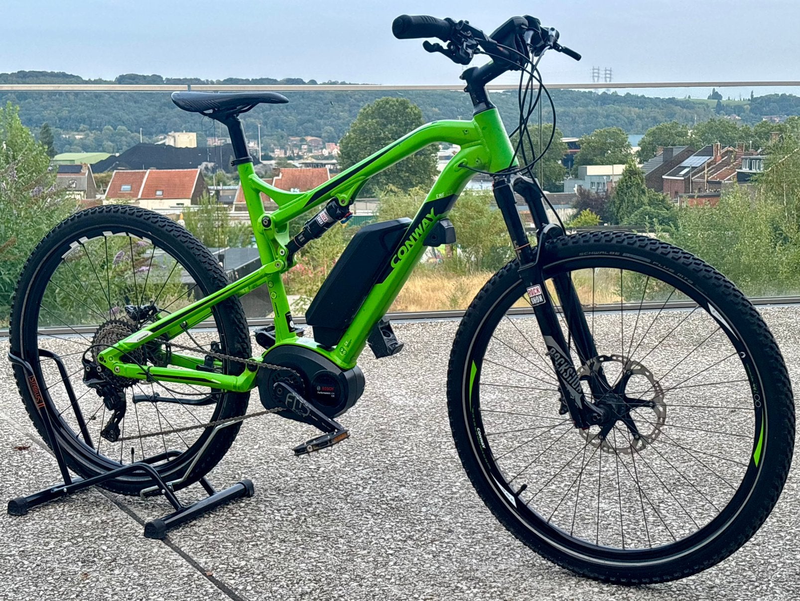 E-bike Fully/Bosch/Shimano XT van 27,5 liter, Zo goed als nieuw, 51 tot 55 cm, 50 km per accu of meer, Ophalen