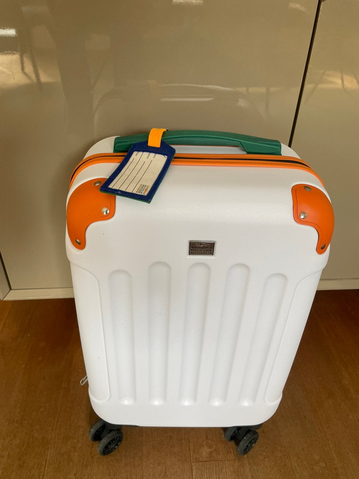 Handbagage koffer nieuw, Ophalen, 50 tot 60 cm, Hard kunststof, Zo goed als nieuw