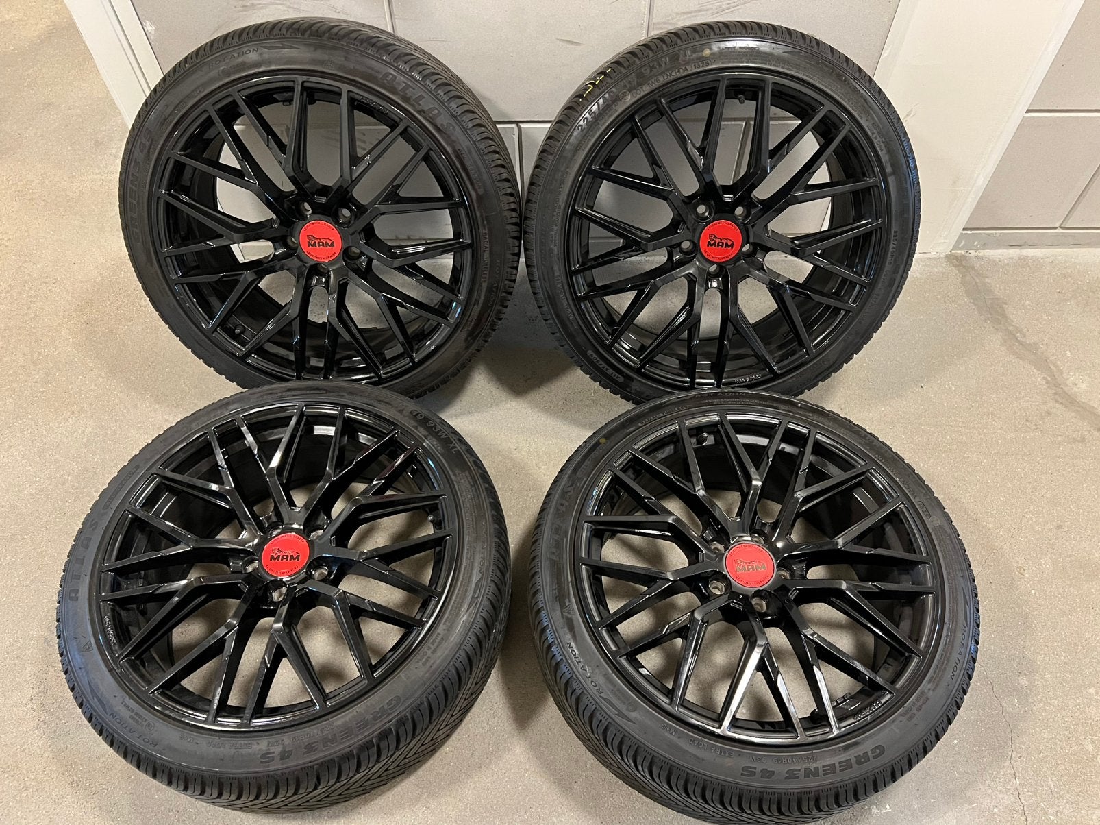 MAM RS4 velgen., Auto-onderdelen, Banden en Velgen, Banden en Velgen, Nieuw, Winterbanden, 225 mm