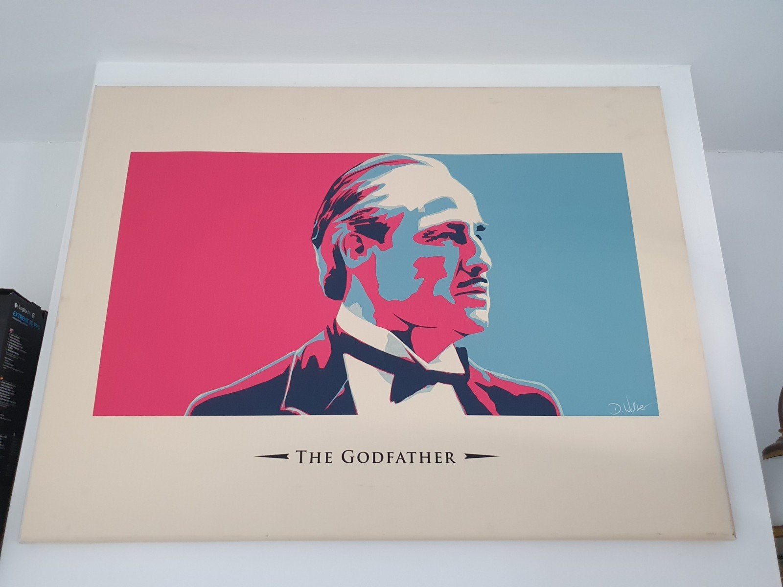 The Godfather Pop Art Print Canvas, Ophalen, Papier/karton, Print, Film