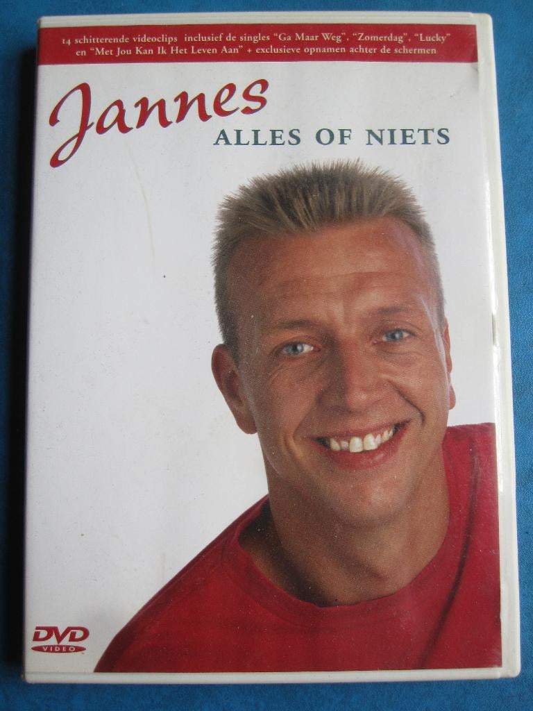 Jannes - Alles of niets, Alle leeftijden, Ophalen of Verzenden, Zo goed als nieuw, Muziek en Concerten