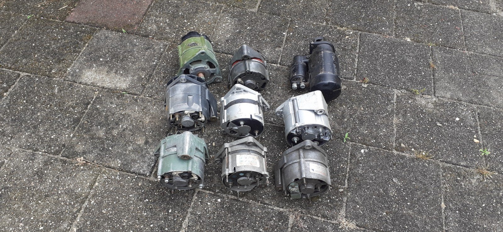 Diverse dynamo's en startmotoren - Gebruikt, Ophalen, Gebruikt