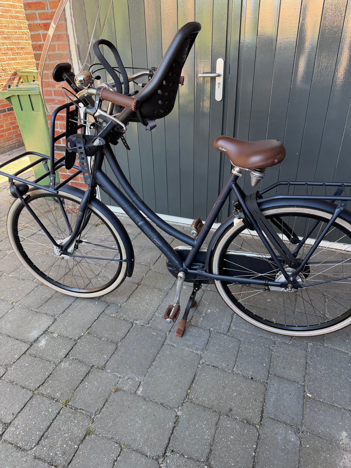 Cortina U4 transportfiets te koop - Zo goed als nieuw!, 53 tot 56 cm, Versnellingen, Zo goed als nieuw, Trommelrem