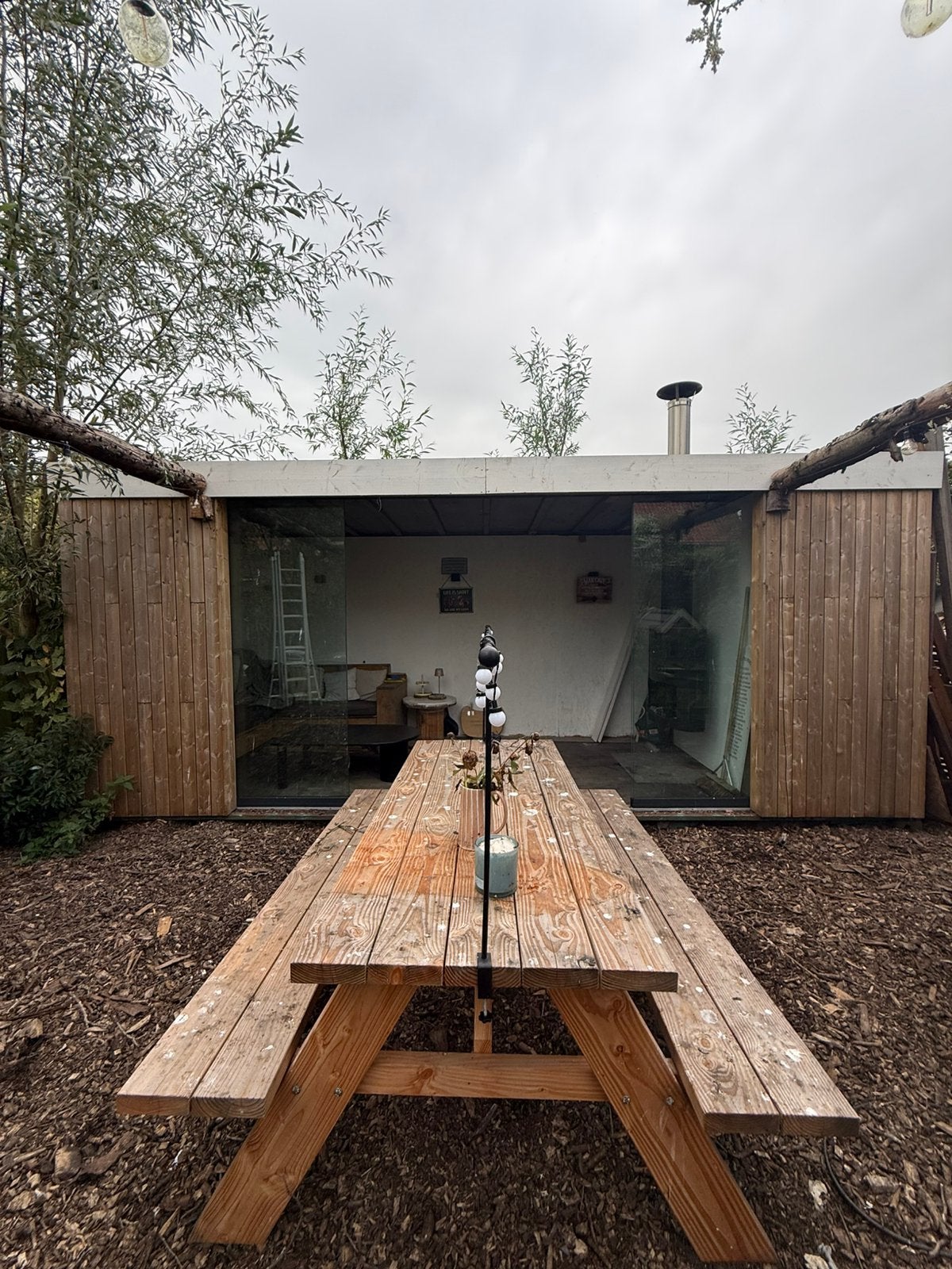 Overkapping/container, Ophalen, Gebruikt, Veranda