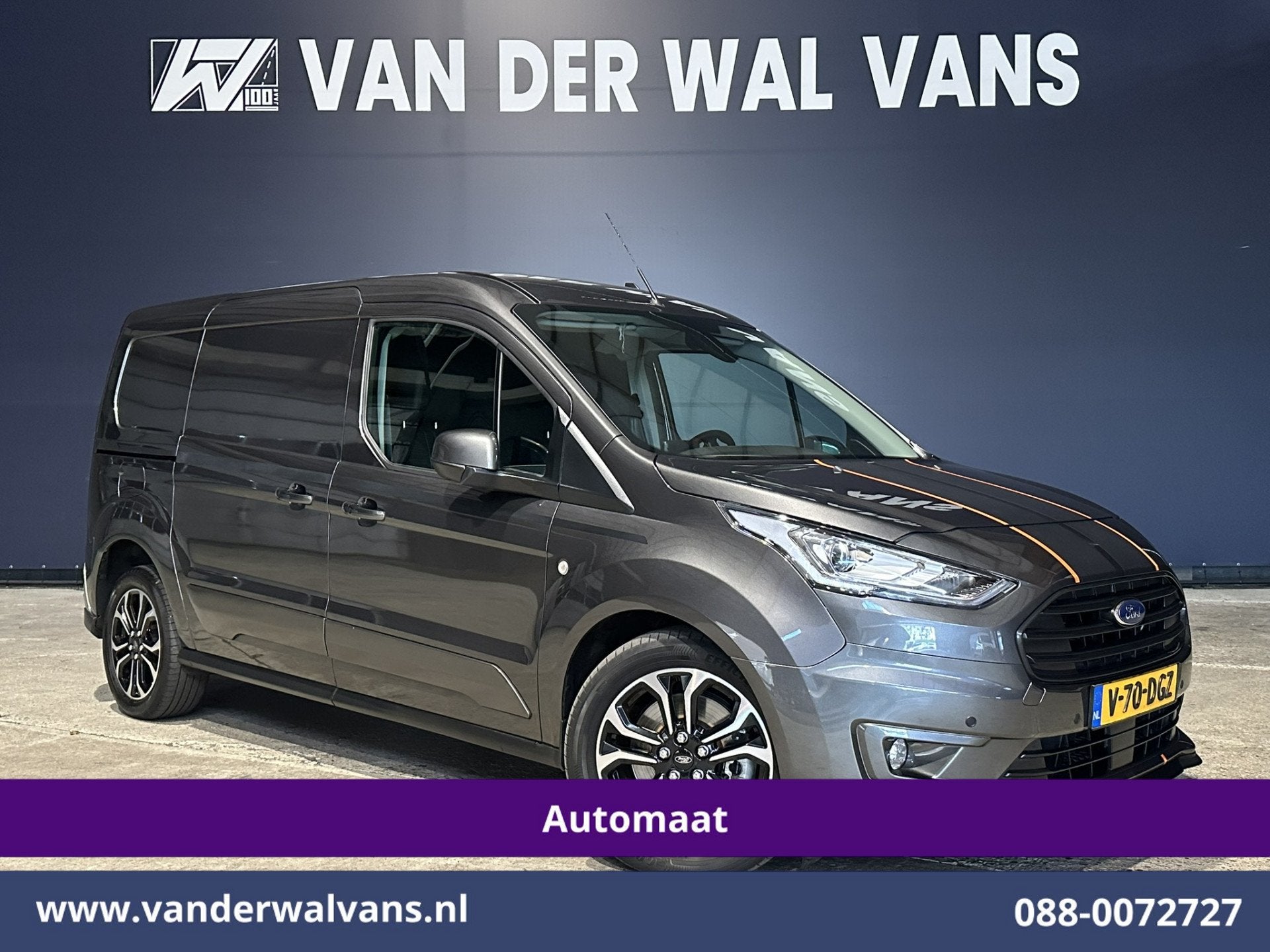 Ford Transit Connect 1.5 EcoBlue 100pk Automaat L2H1 Euro6 A, Auto's, Gebruikt, 4 cilinders, 1574 kg, Origineel Nederlands