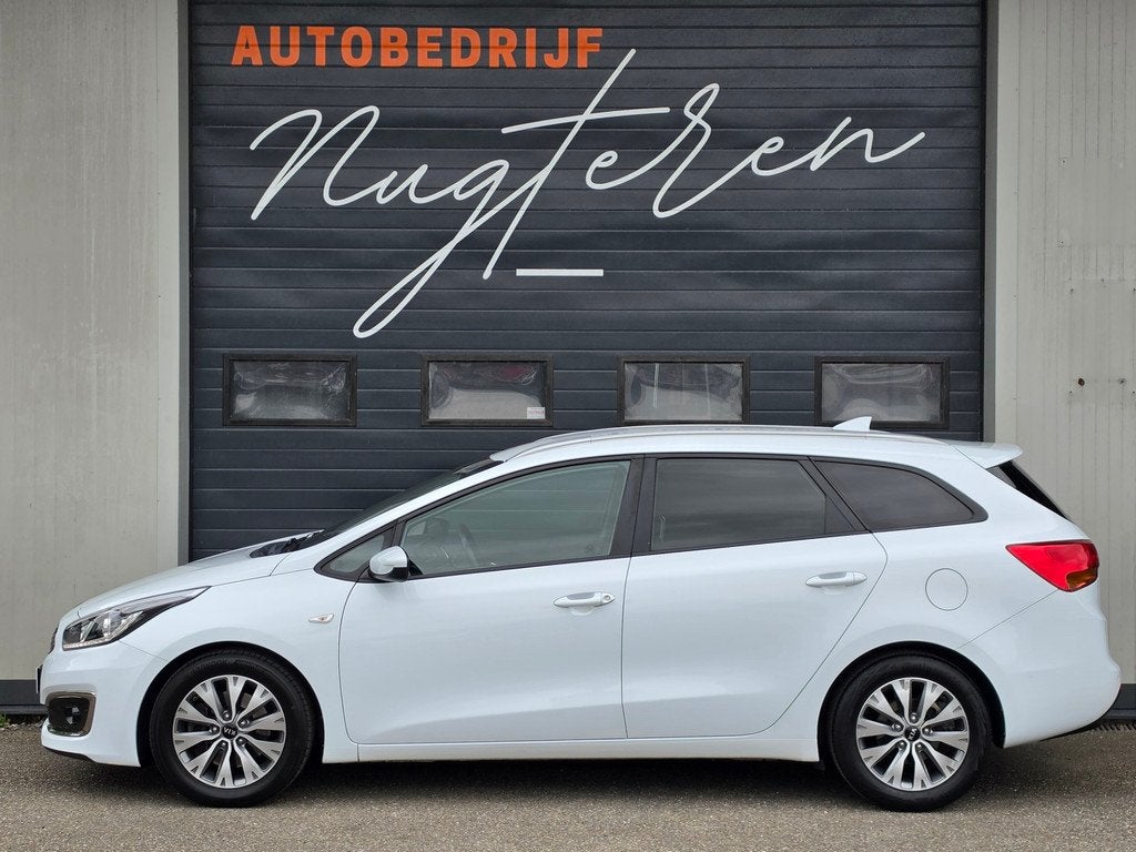 Kia Cee'd Sportswagon 1.0 T-GDi Design Edition|Camera|Clima|, Auto's, Kia, Voorwielaandrijving, Stof, Gebruikt, Wit