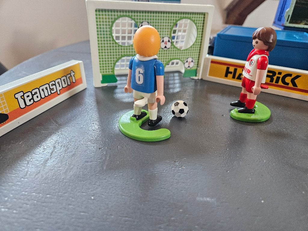 Playmobil 4701, voetbal doelschieten, Ophalen of Verzenden, Zo goed als nieuw