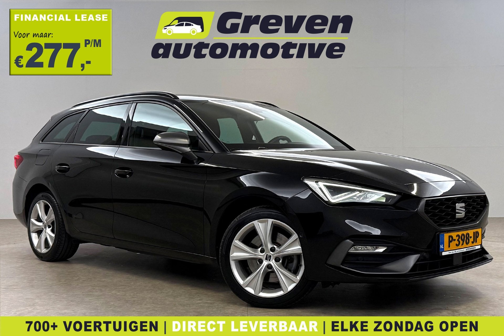 SEAT Leon 1.4 TSI eHybrid PHEV FR Business Intense | Virtual, 72 km, Stof, Gebruikt, Euro 6