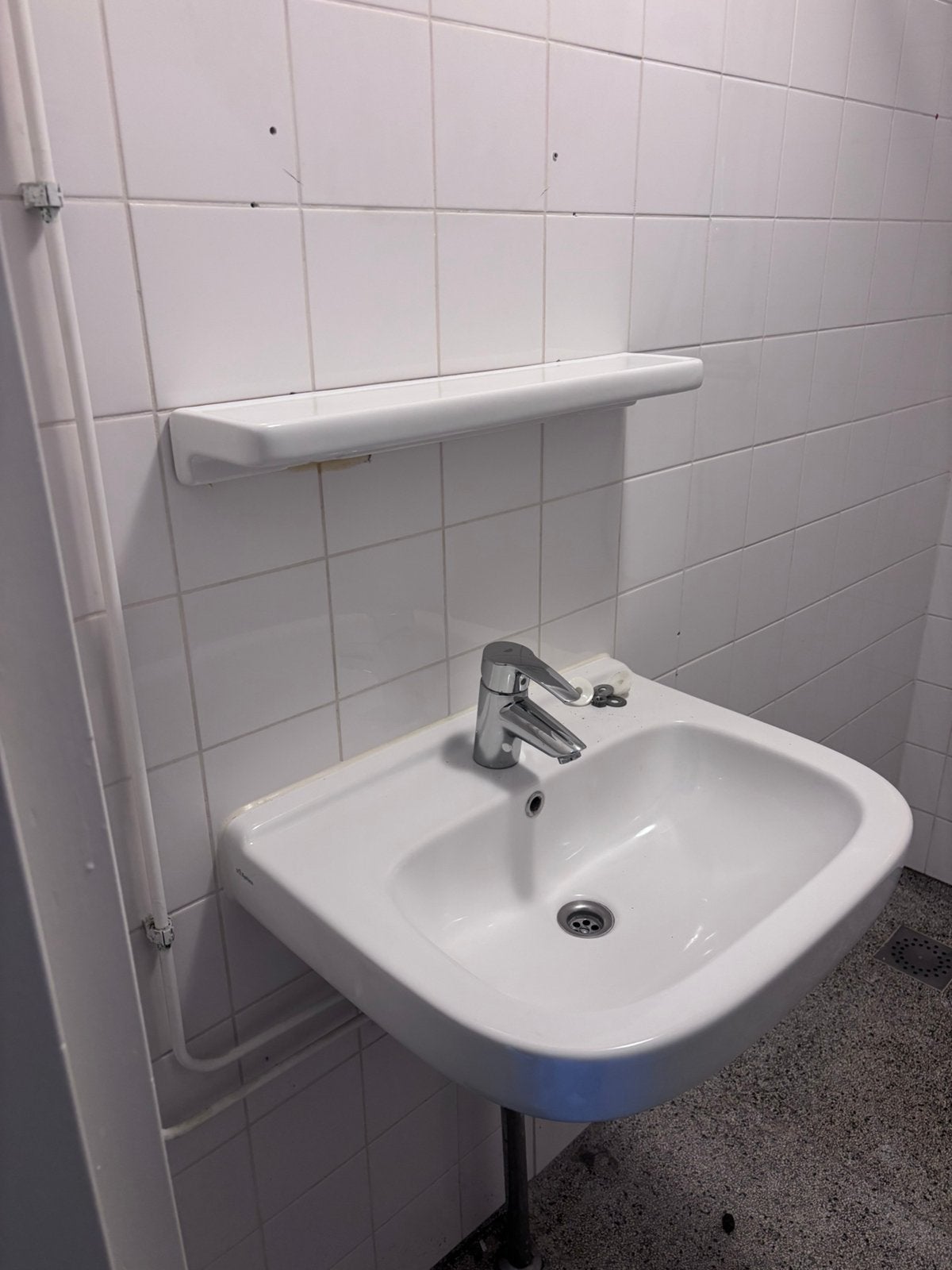 Badkamer wasbak set compleet Grohe & Sphinx, Ophalen, 50 tot 100 cm, Zo goed als nieuw, Minder dan 100 cm