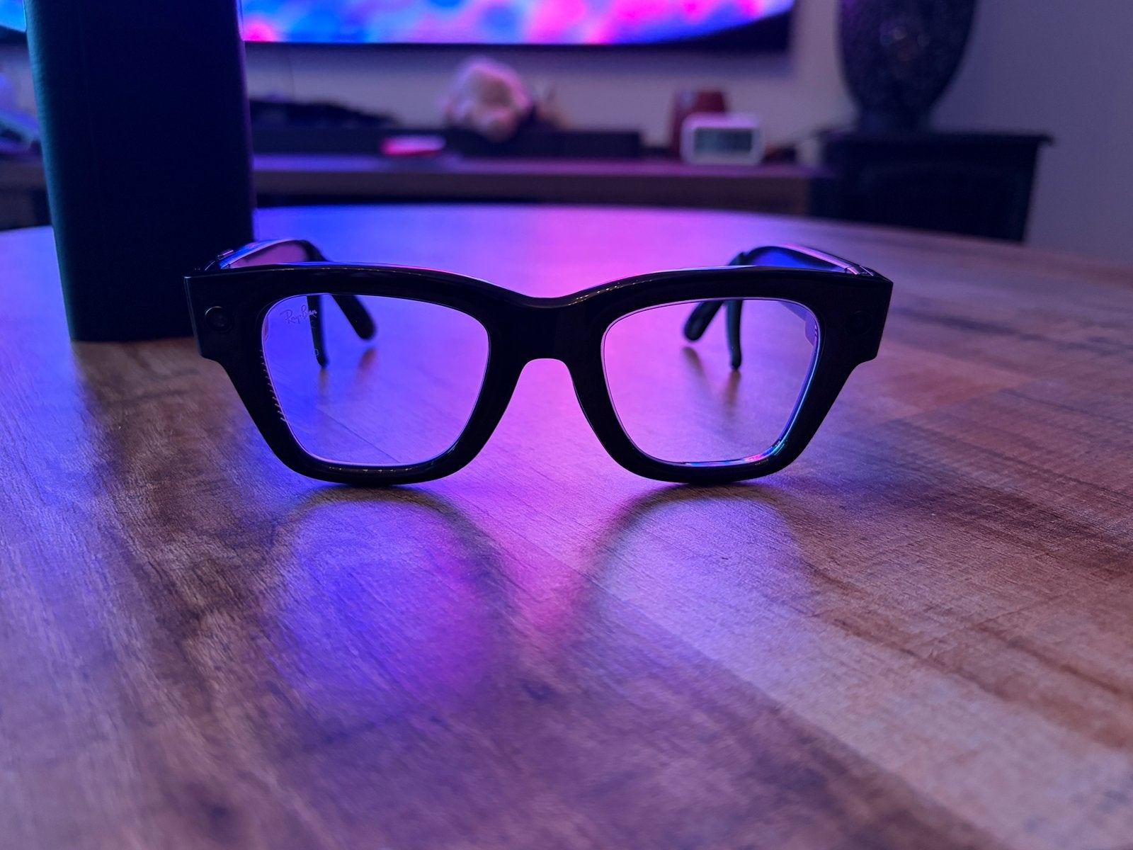 Meta Rayban (DISPLAY) black, band 1, bon aanwezig, Ophalen of Verzenden, Zo goed als nieuw, Zwart, Ray-Ban