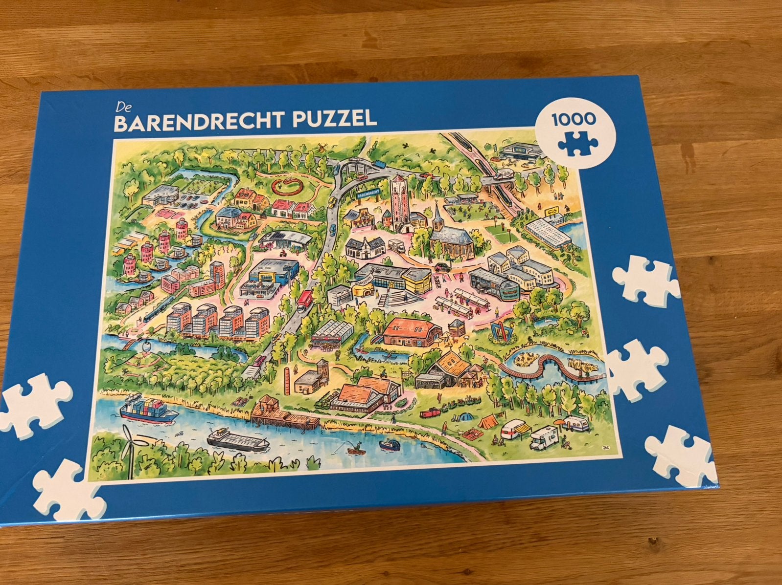 Barendrecht puzzel, Ophalen, 500 t/m 1500 stukjes, Nieuw, Legpuzzel
