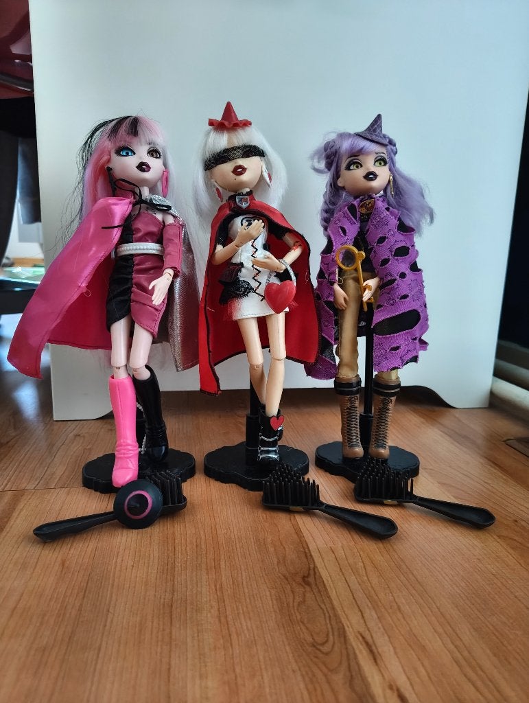Monster high poppen, Kinderen en Baby's, Speelgoed | Poppen, Ophalen of Verzenden, Zo goed als nieuw, Overige typen