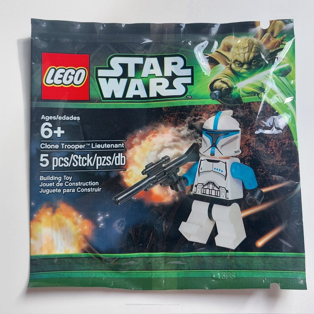 LEGO Star Wars Minifig - Clone Trooper Lieutenant - sw0502, Ophalen of Verzenden, Zo goed als nieuw