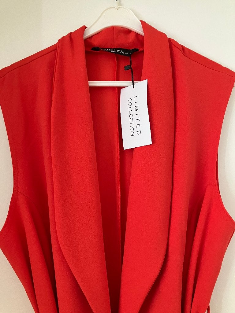 Mouwloos colbert / jasje/ vest NIEUW!, Limited Collection, Maat 46/48 (XL) of groter, Nieuw, Oranje