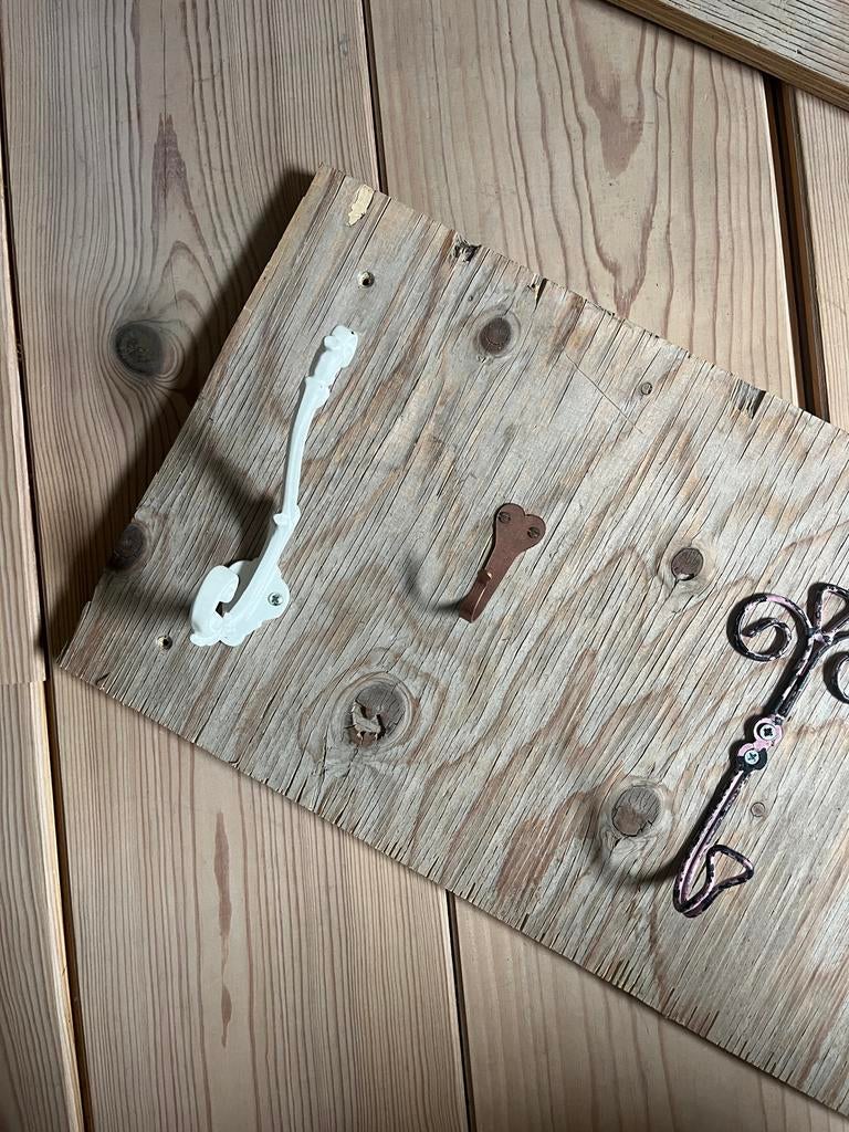 Kinderkapstok, hout, Huis en Inrichting, Woonaccessoires | Kapstokken, Ophalen, Hout, Kinderkapstok, Minder dan 100 cm