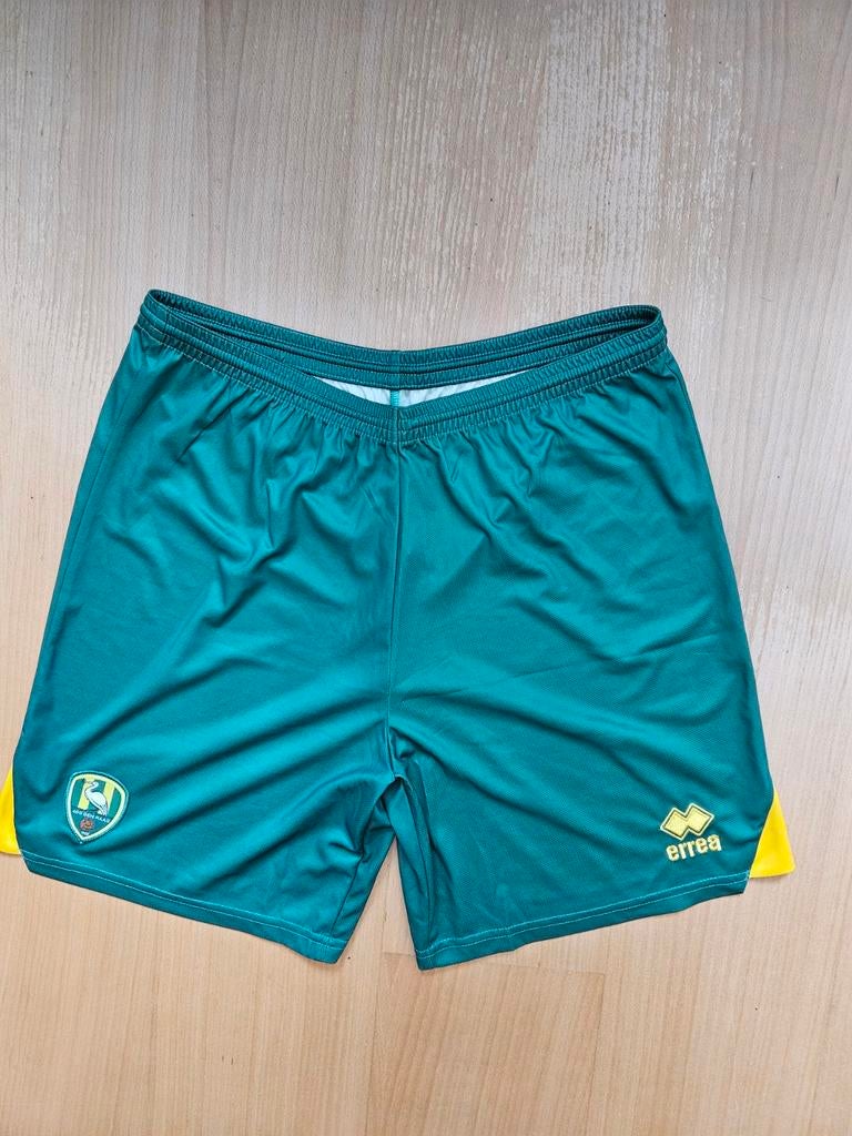 ADO Den Haag Errea voetbalbroekje maat L, Sport en Fitness, Maat L, Ophalen of Verzenden, Zo goed als nieuw, Broek