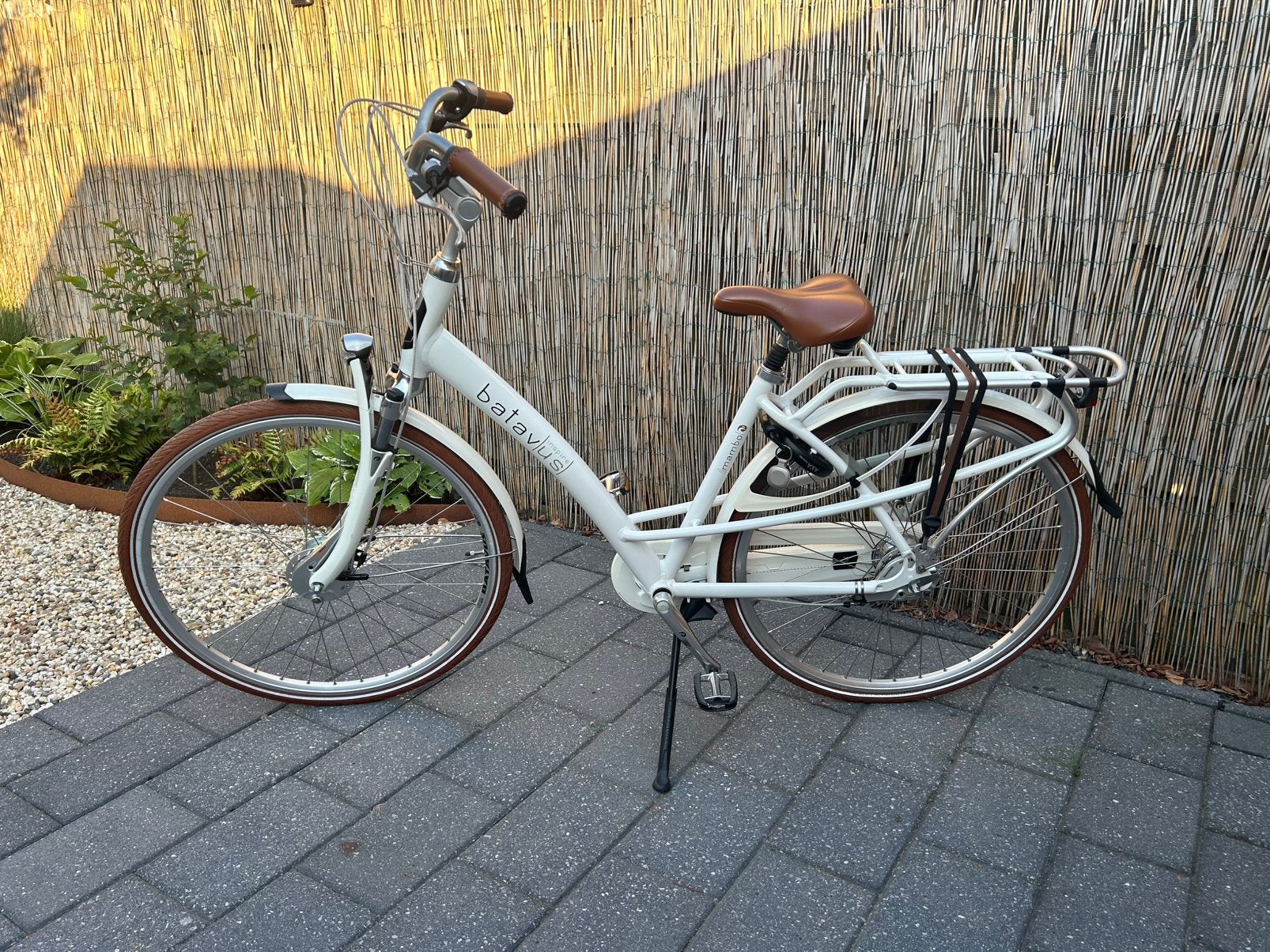 Mooie Batavus Mambo inspire wit , framemaat 48, Ophalen, 47 tot 50 cm, Versnellingen, Batavus