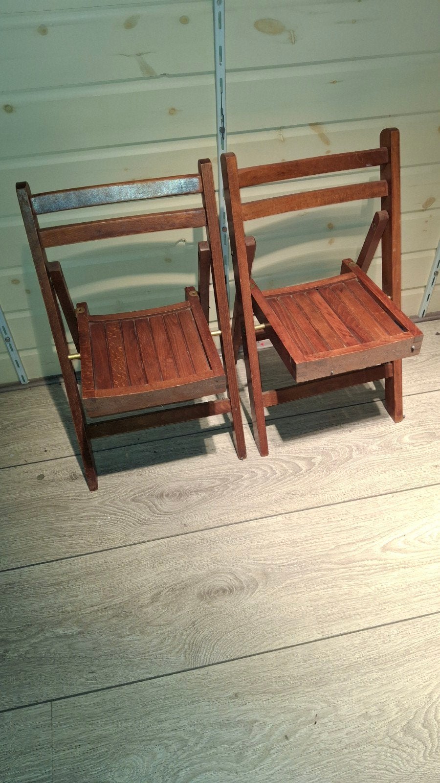 Twee stevige inklapbare kinderstoelen, Kinderen en Baby's, Ophalen, Gebruikt, Inklapstoel