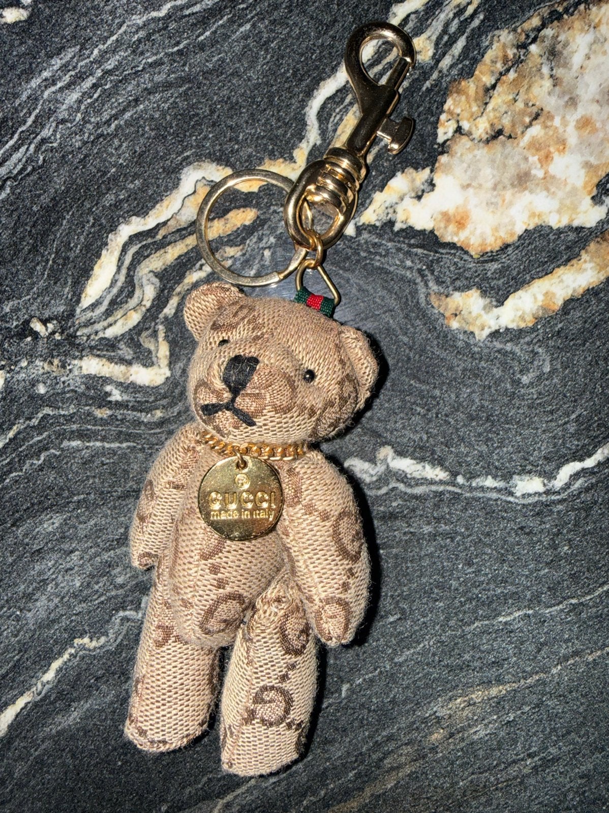 Gucci Teddybeer Sleutelhanger tashanger, Ophalen of Verzenden