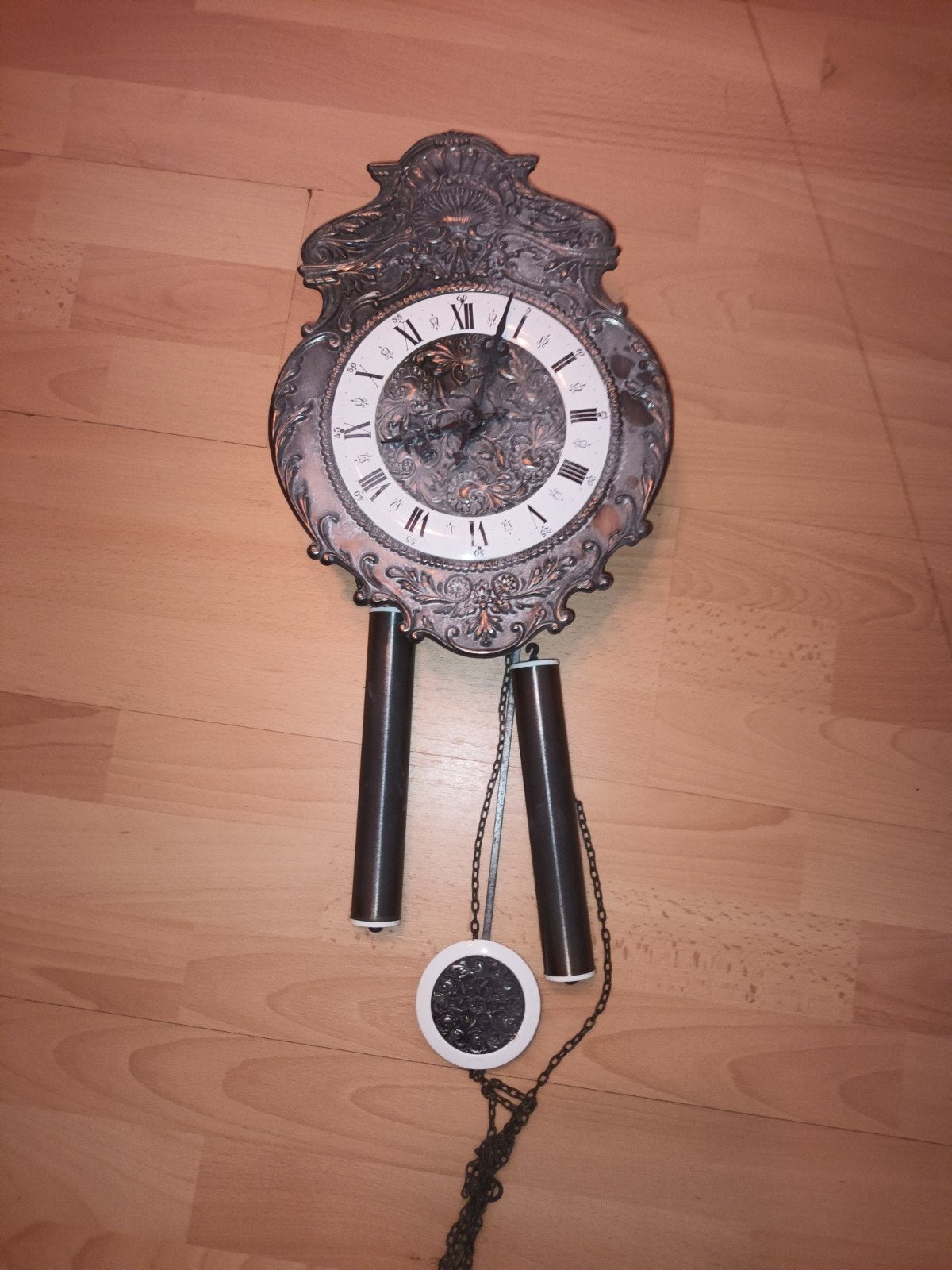 Antieke wandklok - Loopt momenteel niet, Antiek en Kunst, Ophalen