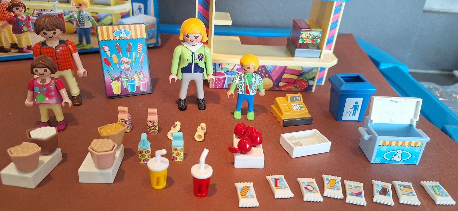 playmobil summier fun 5555 snoepkraam, Ophalen of Verzenden, Zo goed als nieuw