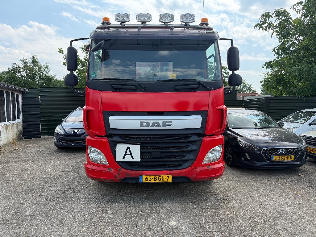 DAF CF400 euro 6 met Radiografische kraan 2015, Euro 6, Leder, Bedrijf, Diesel