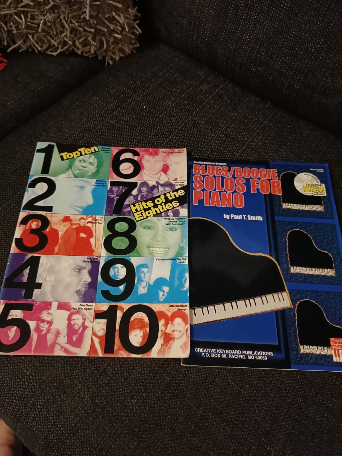Muziekboeken: Top Ten Hits & Blues/Boogie Solos voor Piano, Ophalen of Verzenden, Zo goed als nieuw, Artiest of Componist, Piano