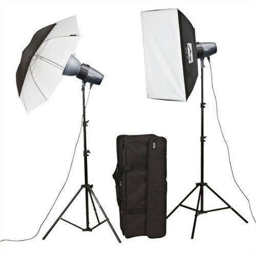 Studio flitsset voor beginners, Ophalen, Lamp of Flitsset, Gebruikt, Overige merken