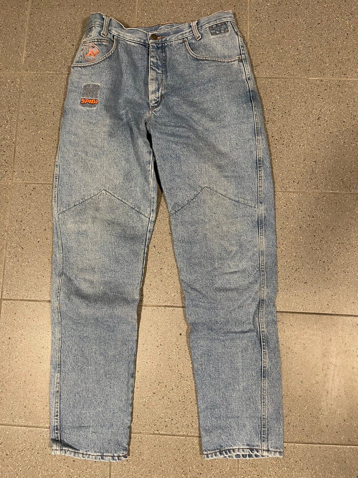 Spidi motorspijkerbroek maat 50, Ophalen of Verzenden, Tweedehands, Dames, Broek | textiel