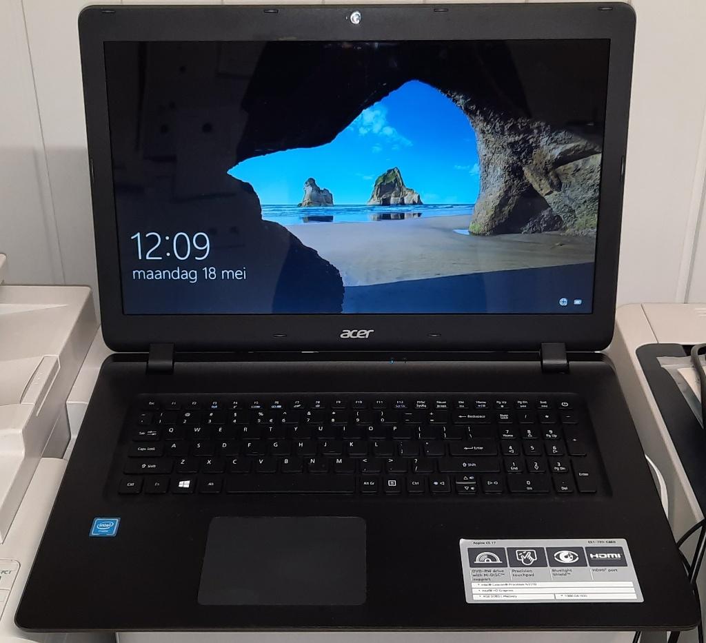 Acer laptop, Computers en Software, Windows Laptops, Gebruikt, HDD, Qwerty, Minder dan 2 Ghz