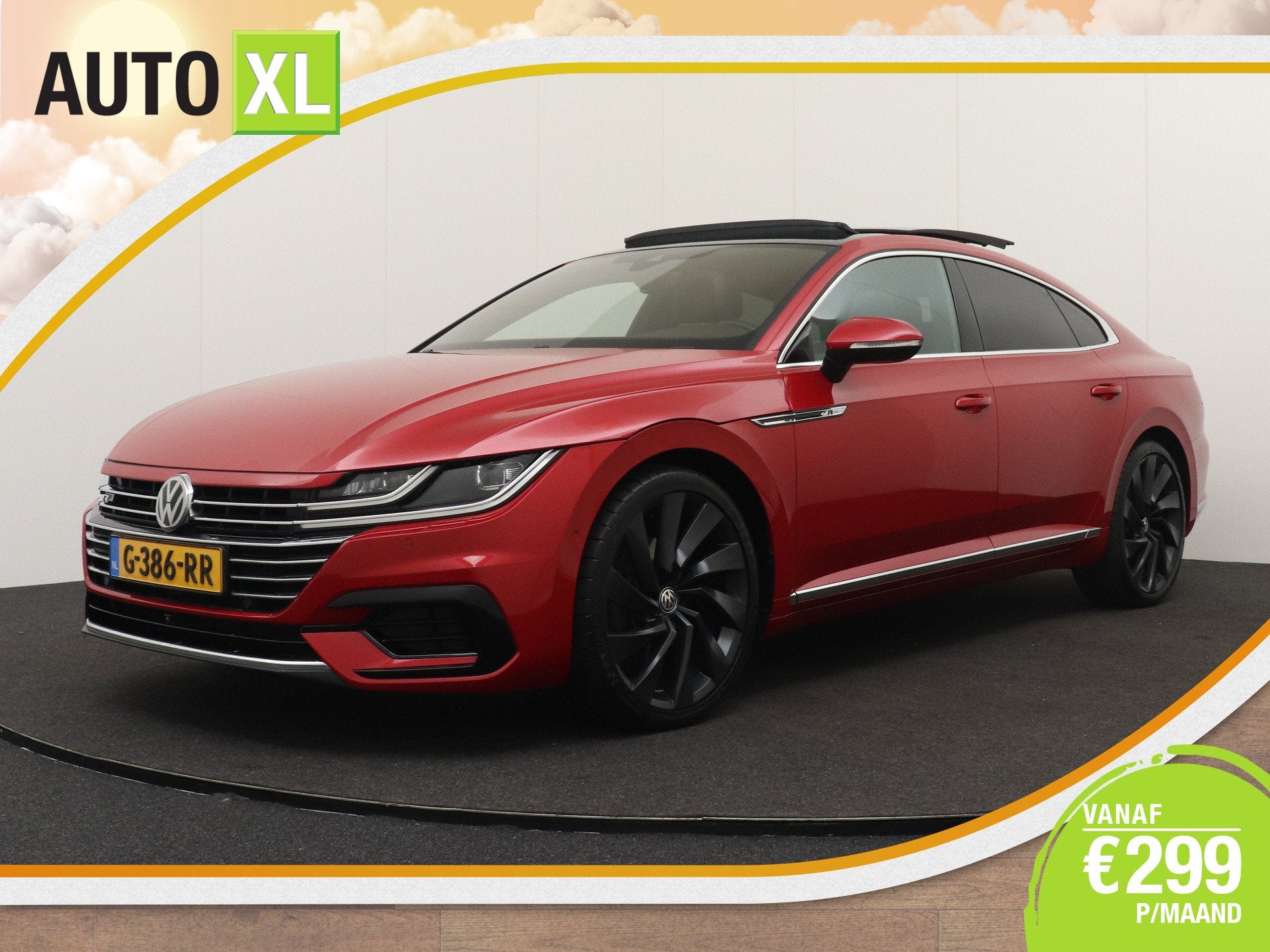 Volkswagen Arteon 2.0 TSI 190 PK Aut. 3x R-Line Pano-dak Ada, Auto's, Dealer onderhouden, Arteon, 1984 cc, Bedrijf
