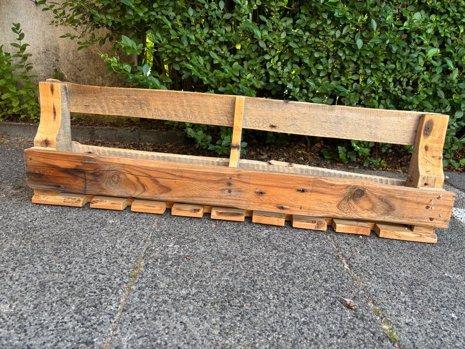Houten wijnrek / wijnglazenhouder, Ophalen, Gebruikt, Hout, 5 tot 15 flessen