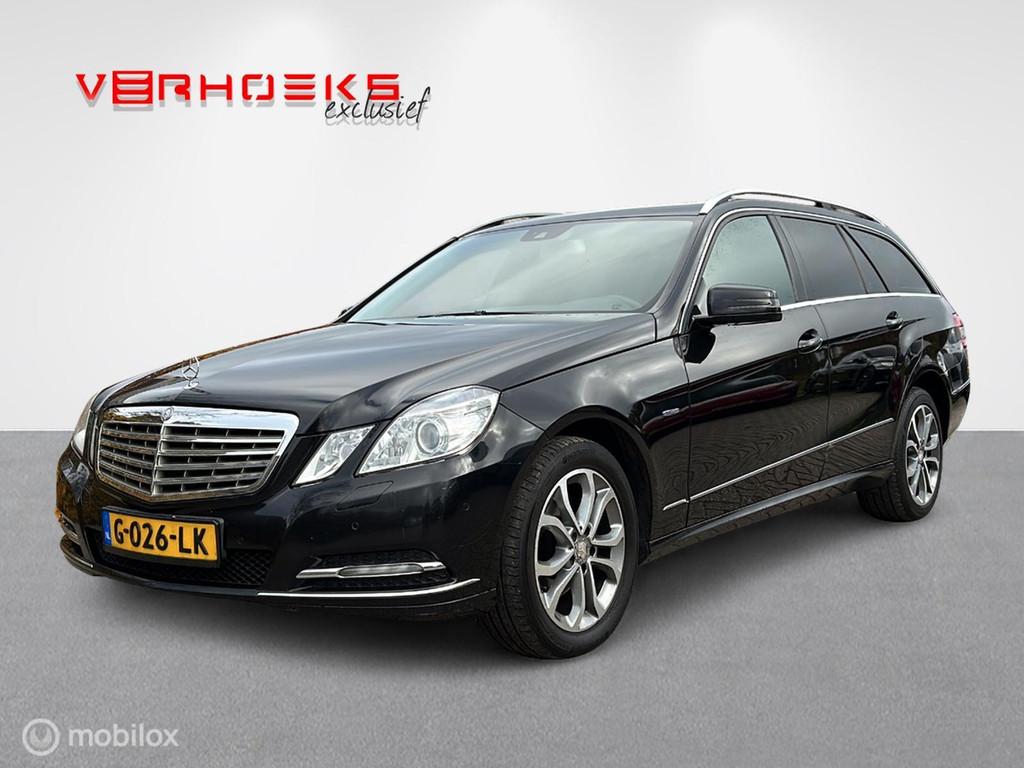 Mercedes E-klasse Estate 200 CGI Business Class Elegance, Auto's, Automaat, Euro 5, Gebruikt, Zwart