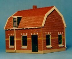 Holland scale 13:  bouwpakket plattelandshuis m. mansardedak, Overige merken, Wisselstroom, Brug, Tunnel of Gebouw, Nieuw